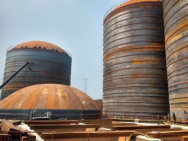 梅县焦粉钢板仓